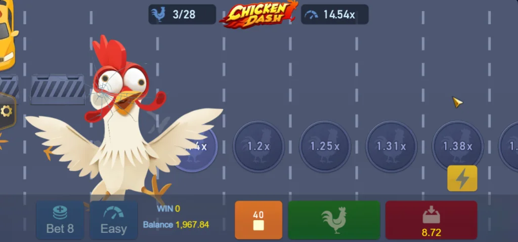 Chicken Dash Demo Juego