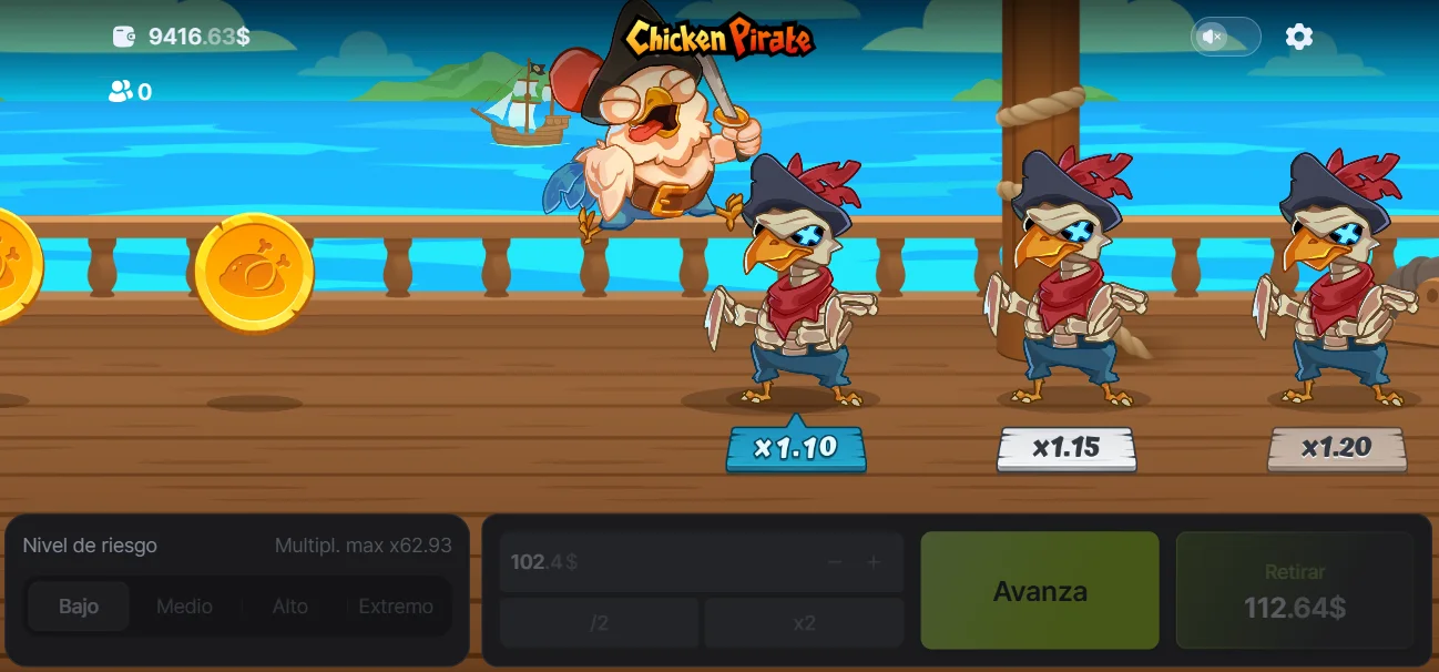 Chicken Pirate Demo