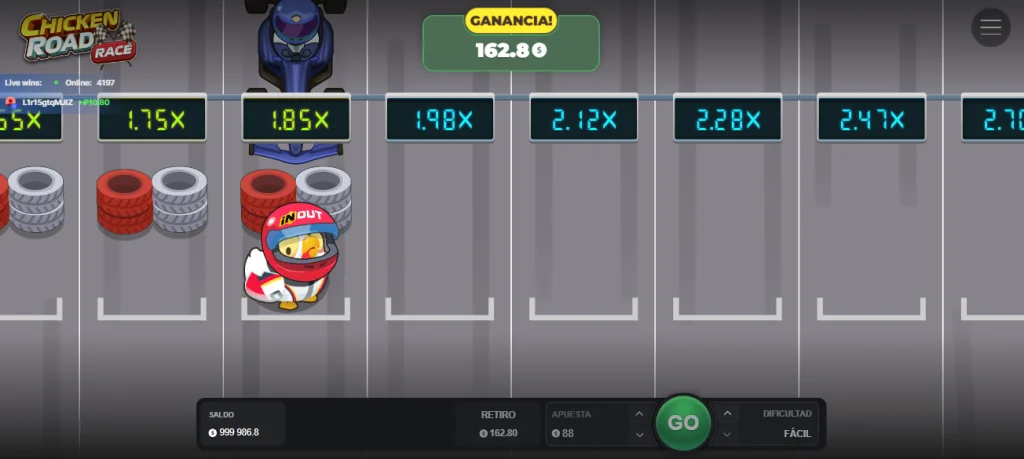 Chicken Road Race Juego Demo