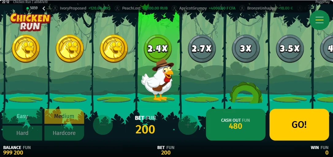 Chicken Run Demo