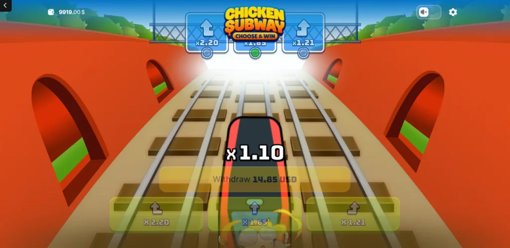 Chicken Subway Demo Juego