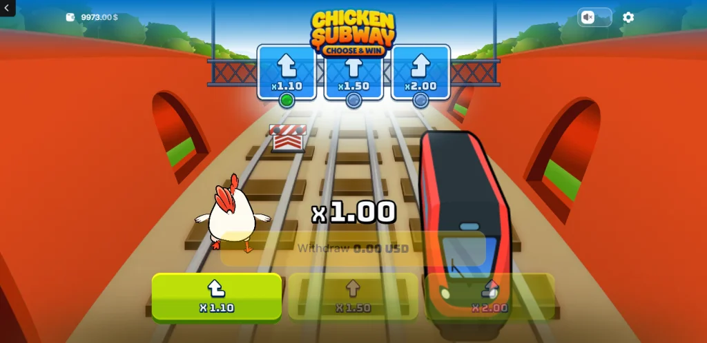 Chicken Subway Juego Demo