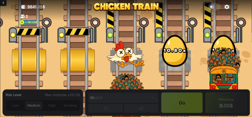 Chicken Train Demo Juego