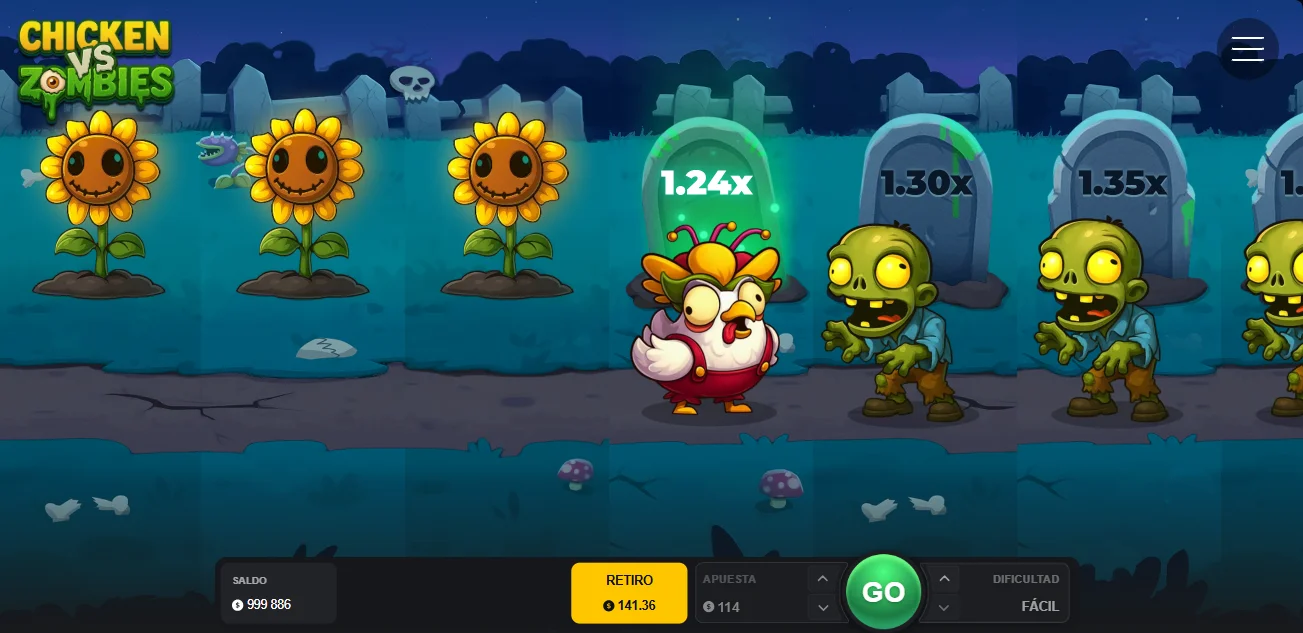 Chicken vs Zombies Demo Juego