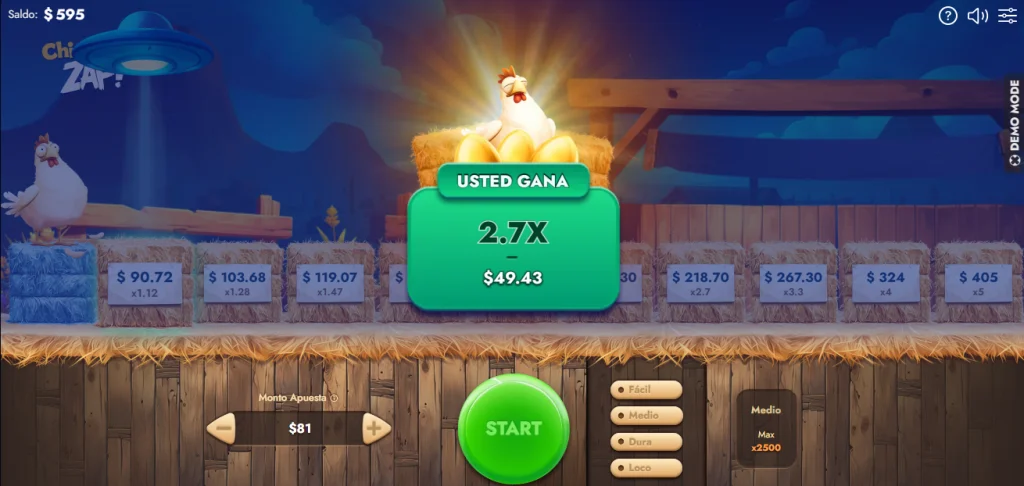 Demo Chicken Zap