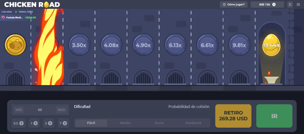 Demo Juego Chicken Road