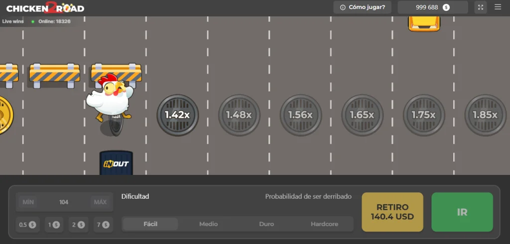 Demo Juego Chicken Road 2