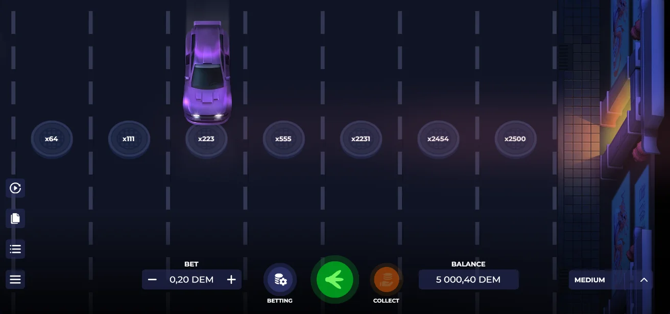 Demo Juego Uncrossable Rush