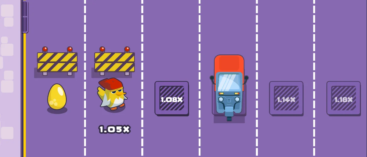 Juego Chicken Cross