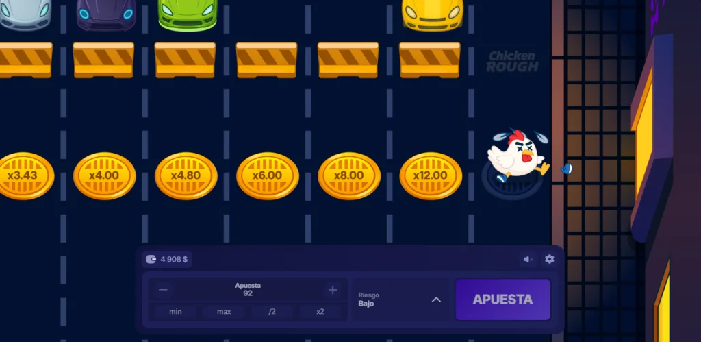 Juego Chicken Rough