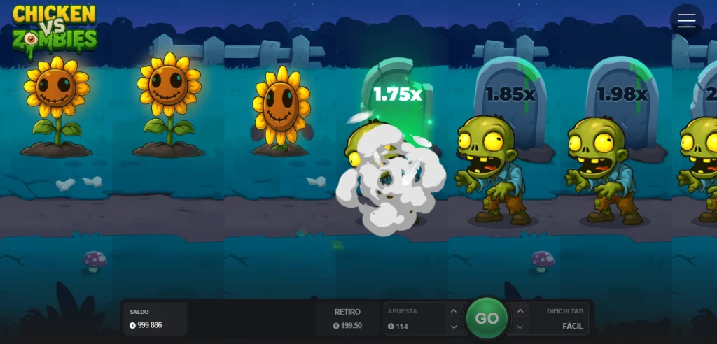 Juego Chicken vs Zombies