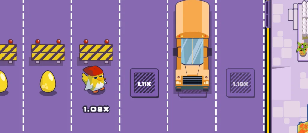 Juego Demo Chicken Cross