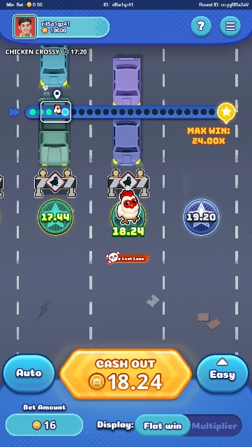 Juego Demo Chicken Crossy
