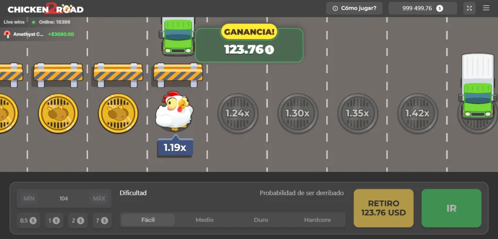 Juego Demo Chicken Road 2