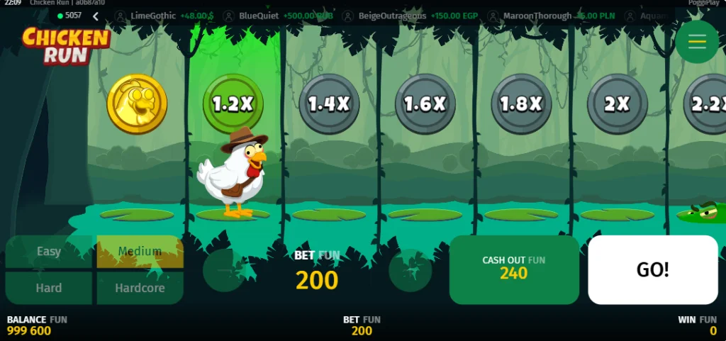 Juego Demo Chicken Run