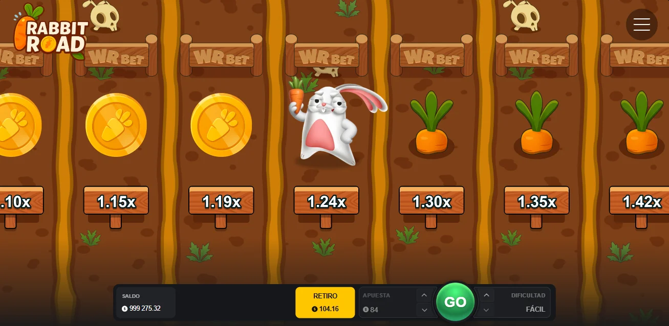 Juego Demo Rabbit Road