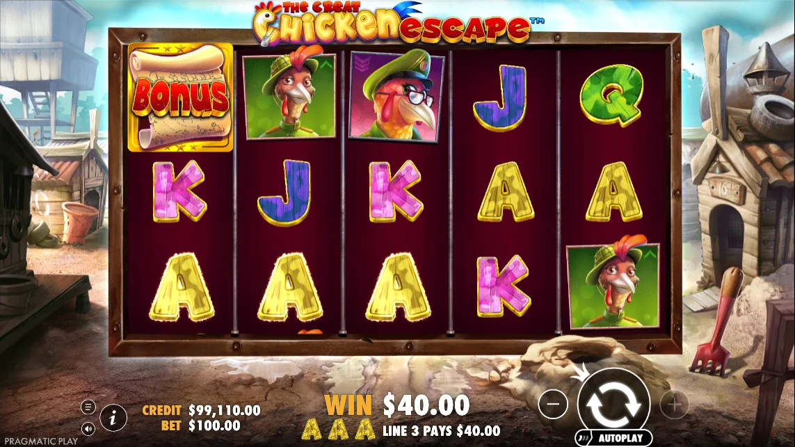 Juego Demo The Great Chicken Escape