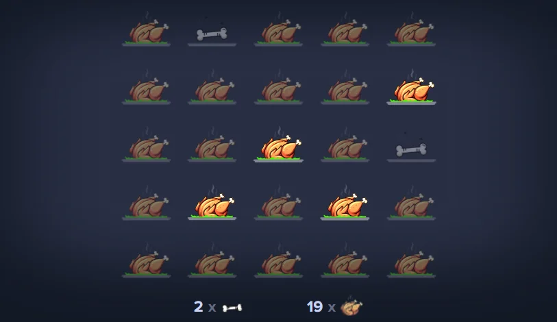 Juego MyStake Chicken
