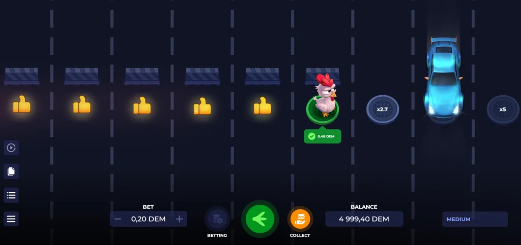Juego Uncrossable Rush