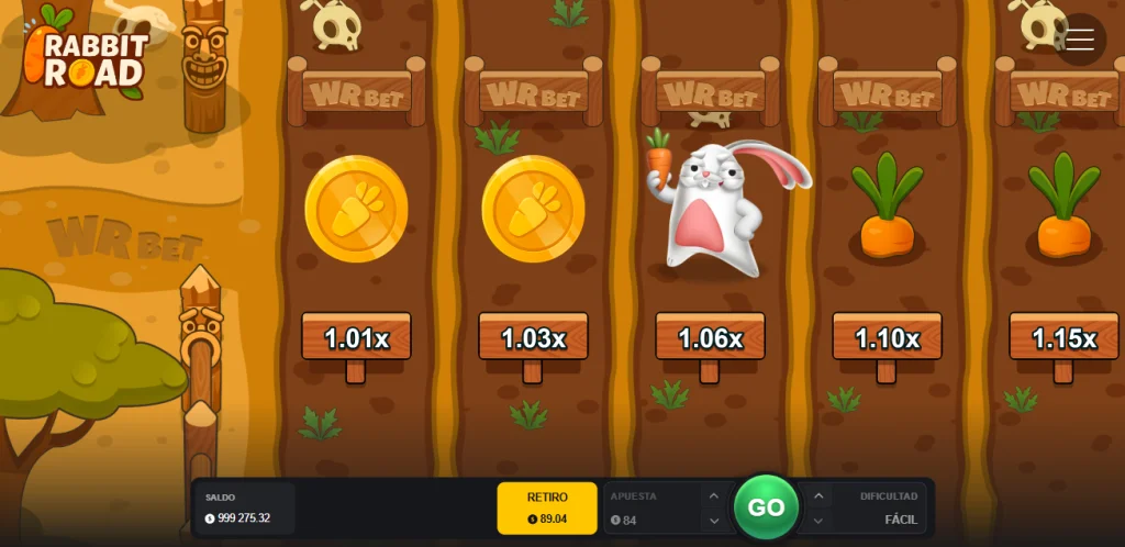 Rabbit Road Juego Demo