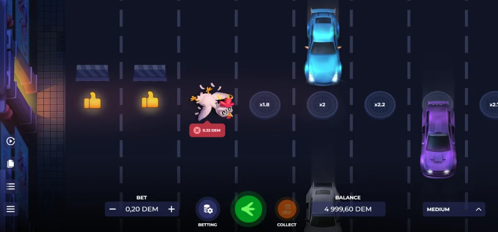 Uncrossable Rush Juego Demo